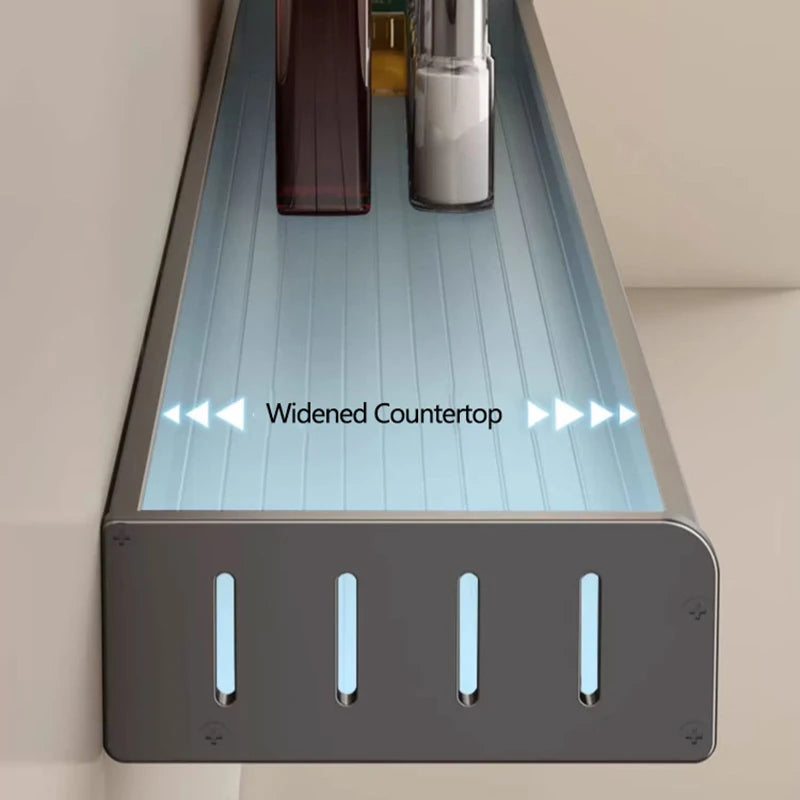StorageGenius™ Kitchen Storage Wall Shelf Organizers