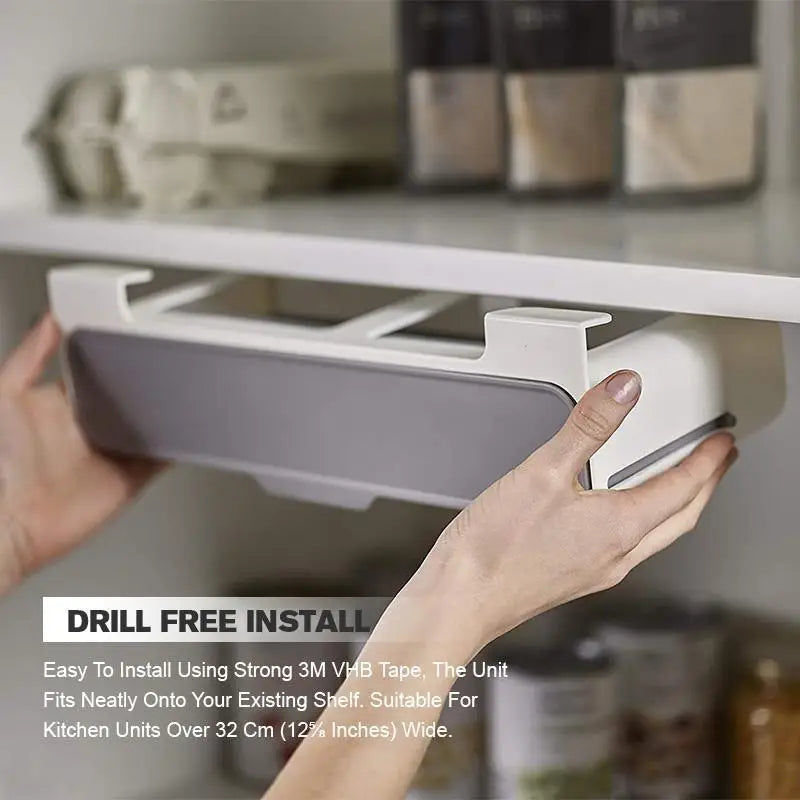 StorageGenius™ Kitchen Spice Rack -Under-Shelf Spice Organizer