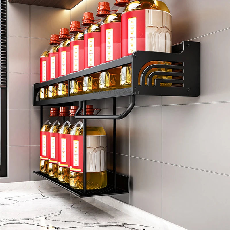 StorageGenius™ Kitchen Organizer Shelf Wall-mounted