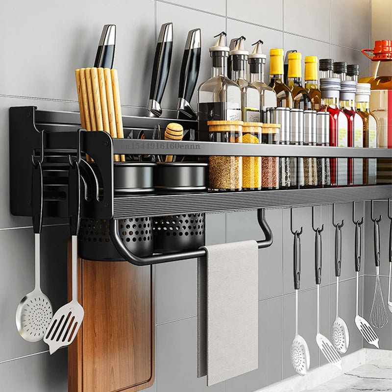 StorageGenius™ Kitchen Organizer Shelf Wall-mounted